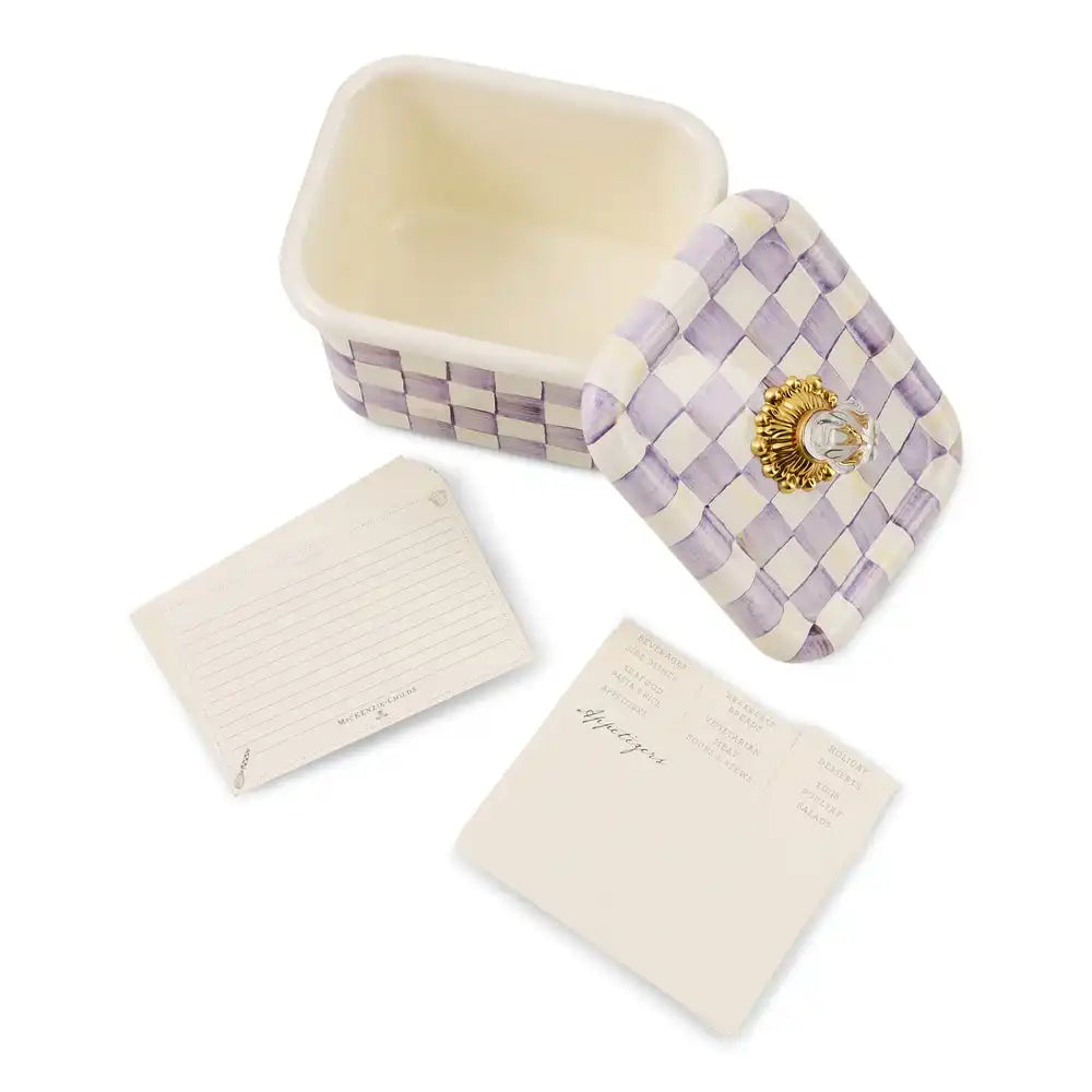 Sky Check Recipe Box