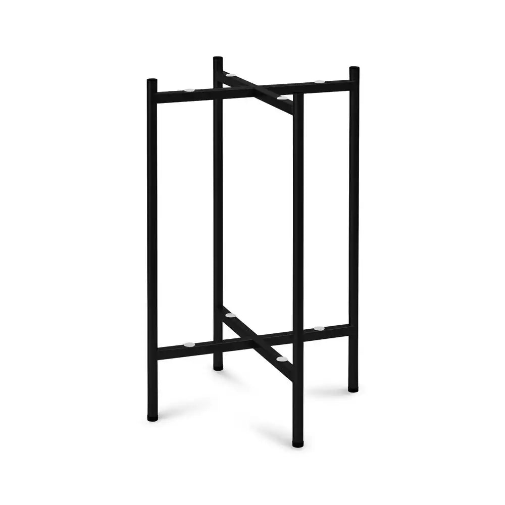 Courtly Check Enamel 2-Tier Cocktail Table