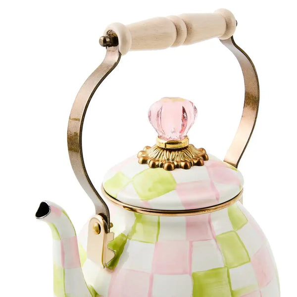 Palm Beach Check 2 Quart Tea Kettle