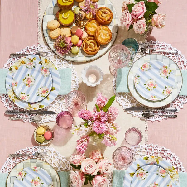 Gold Check Flatware 5-Piece Place Setting