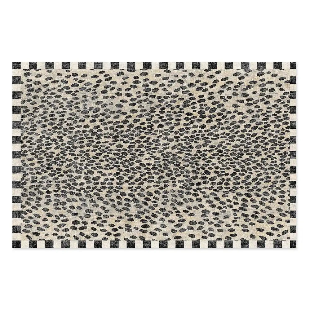 Snow Leopard 2'6" x 8' Washable Runner