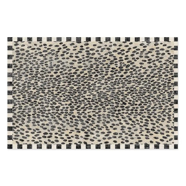 Snow Leopard 2'6" x 8' Washable Runner
