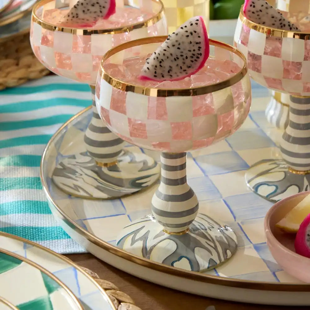 Sophisticheck Round Tray