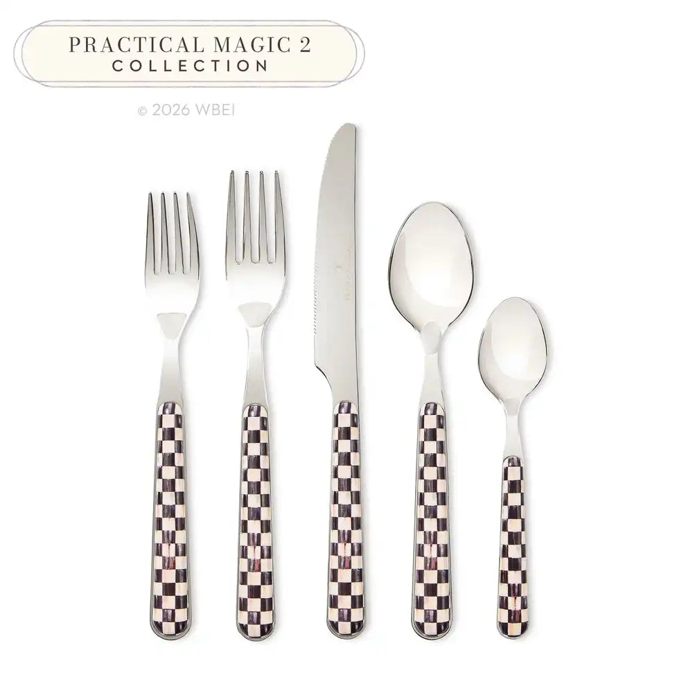 Courtly Check Bistro Flatware 5 Piece Place Setting Main image