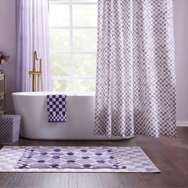 Courtly Check Shower Curtain