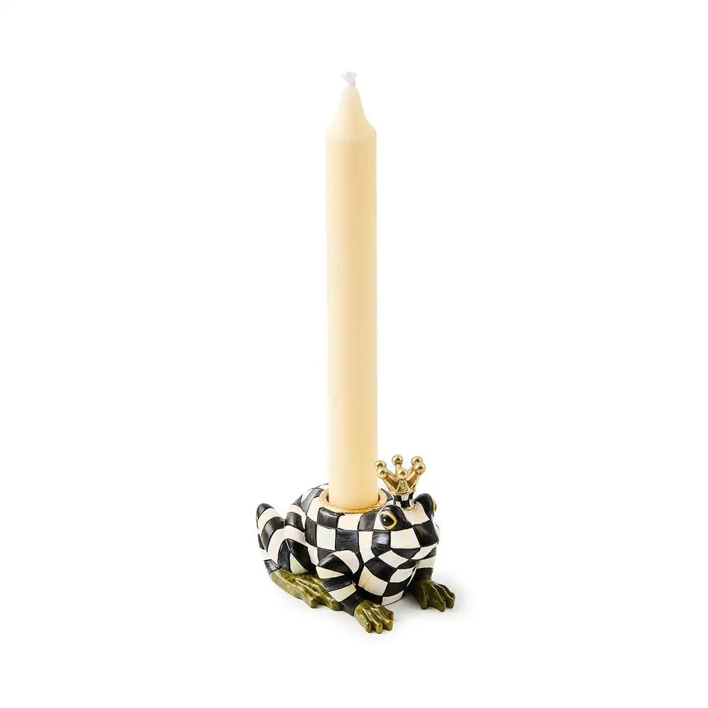 Frog Prince Candle Holder