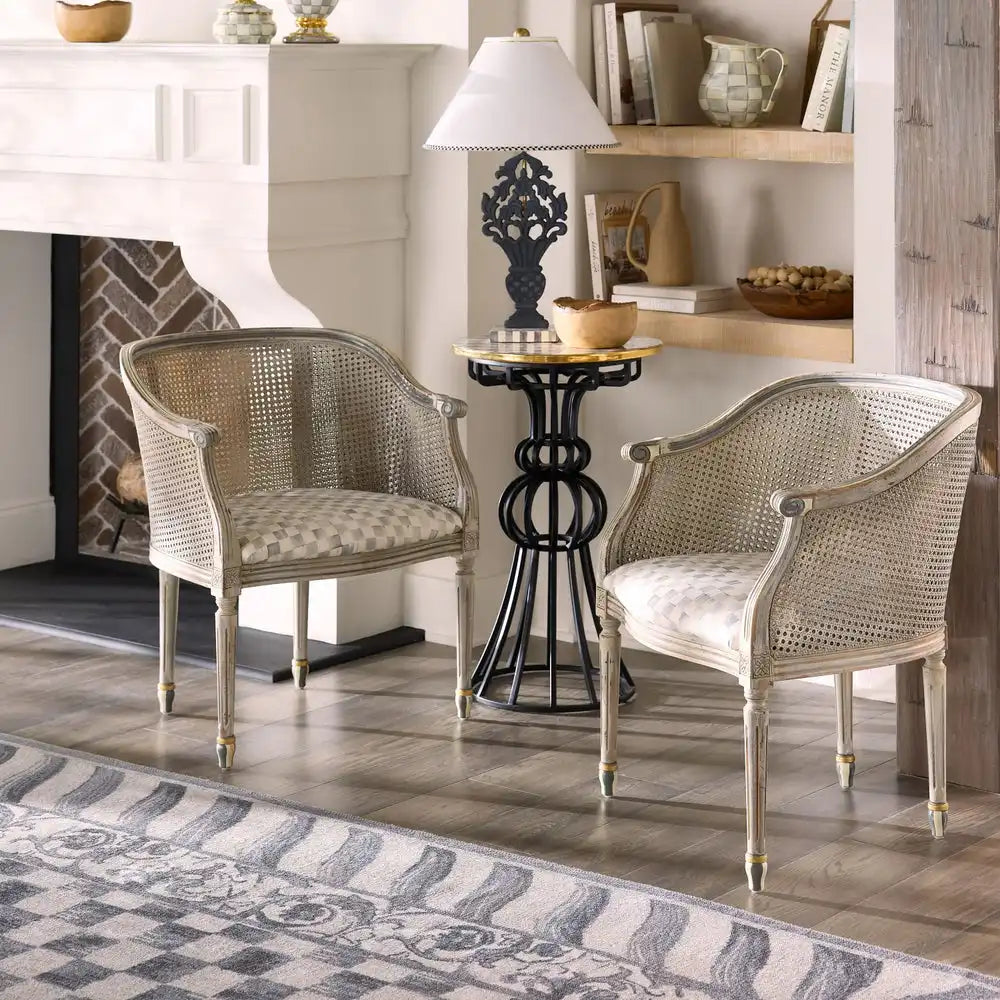 Sterling Check 5' x 7'6" Washable Rug