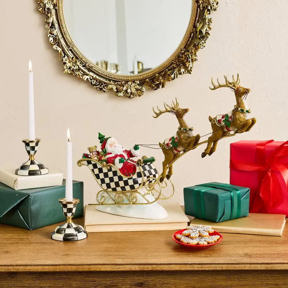 Illuminated Sleigh Ride & Reindeer Secondary image