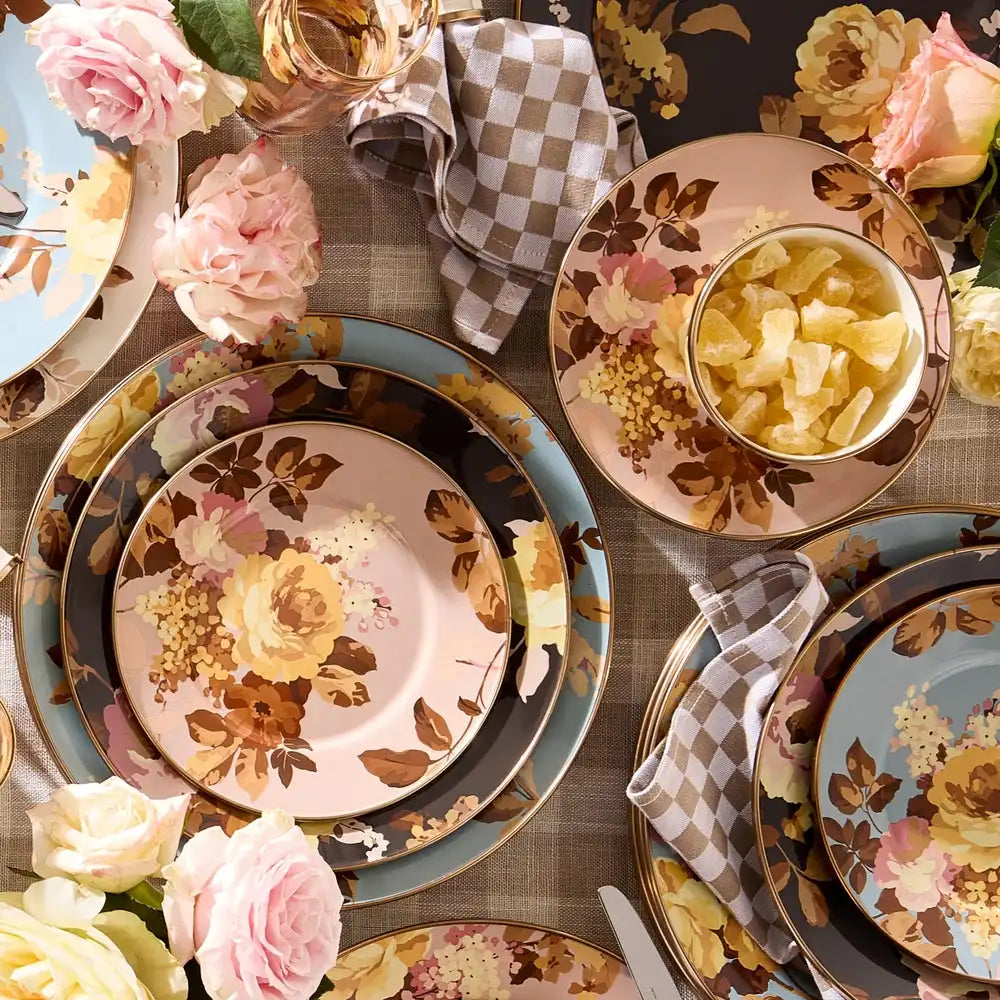 Wild Rose Mauve Dinner Plate