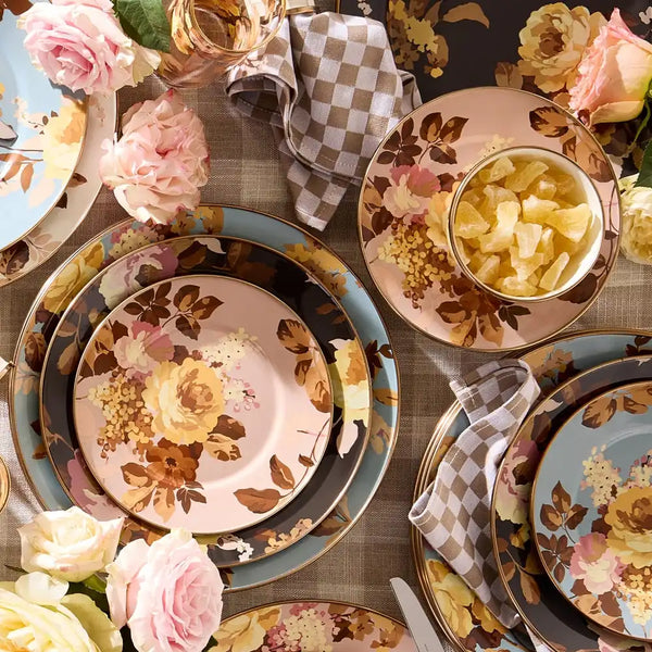 Wild Rose Mauve Dinner Plate