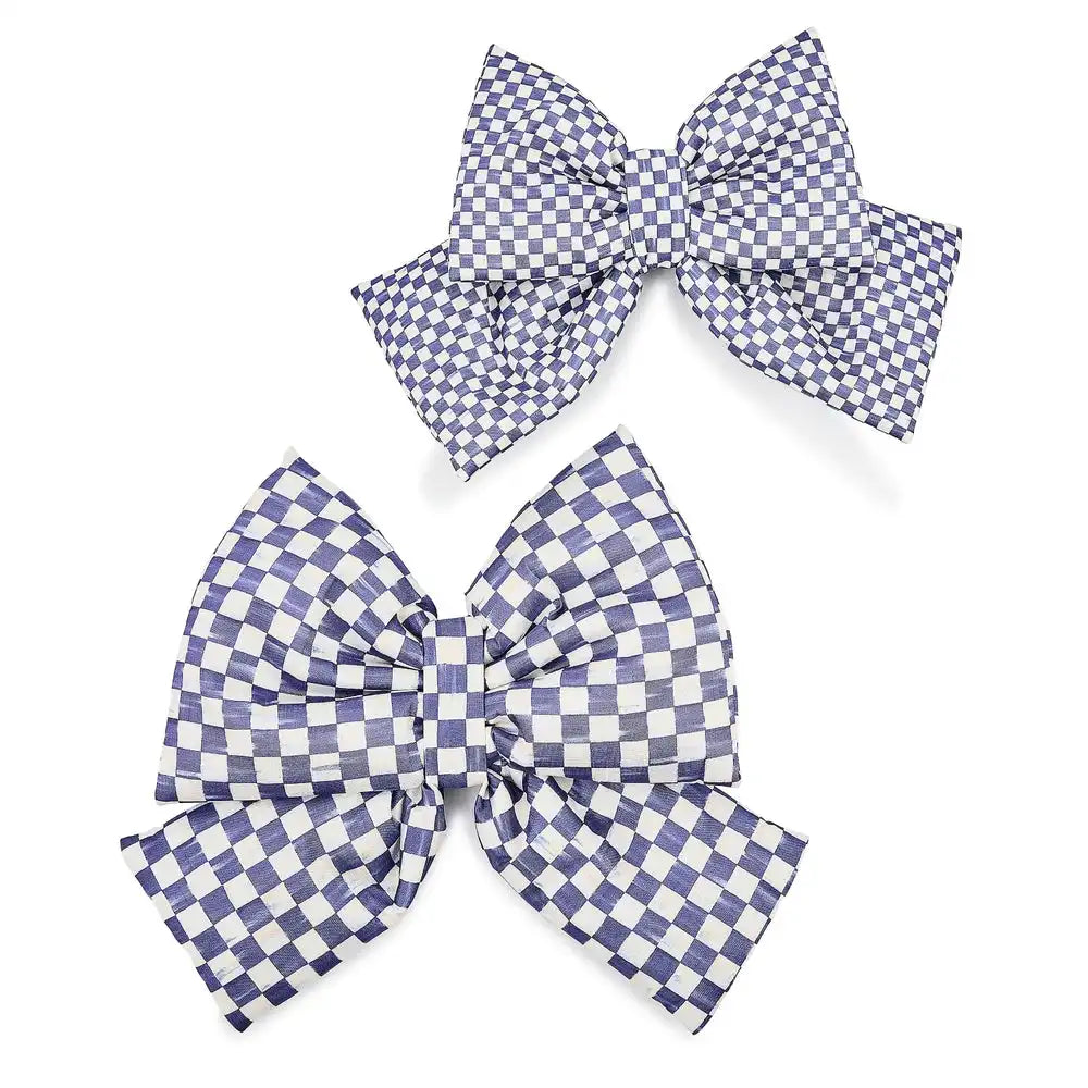 Courtly Check Medium Bow