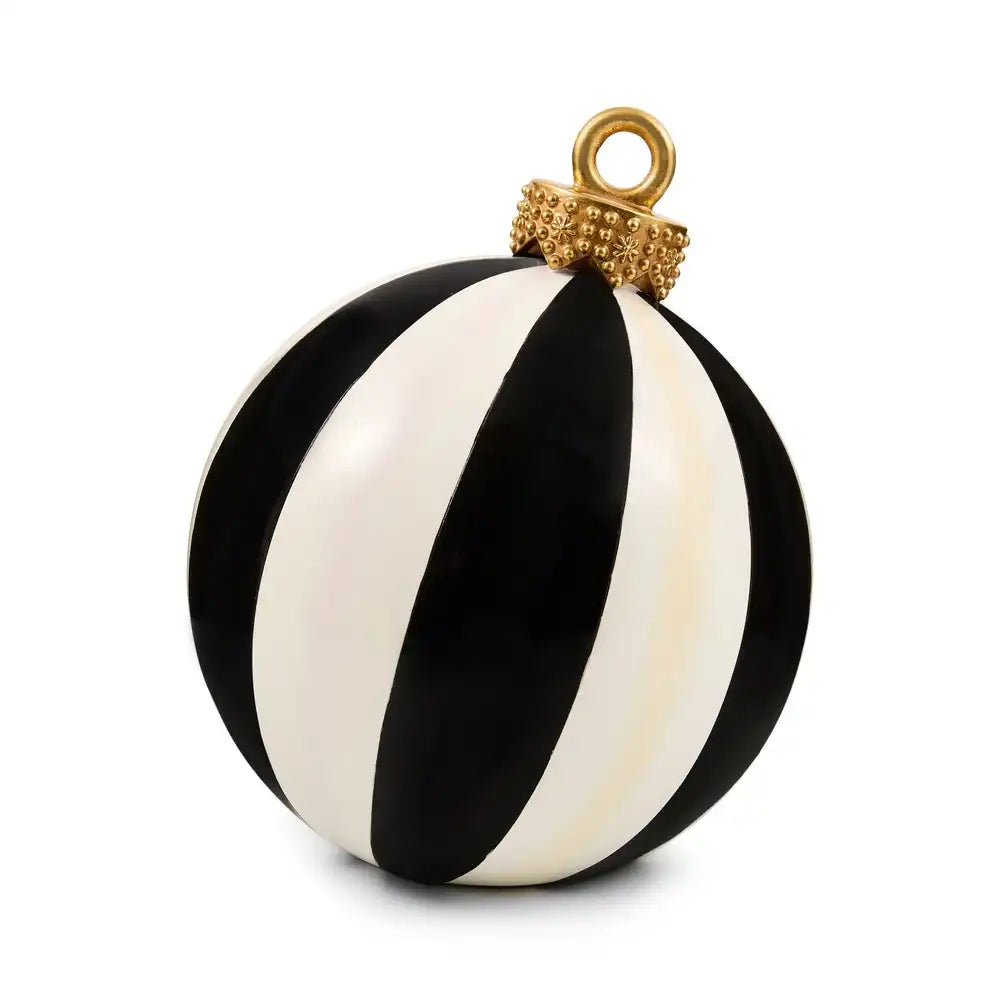 Red Stripe Medium Tabletop Ornament