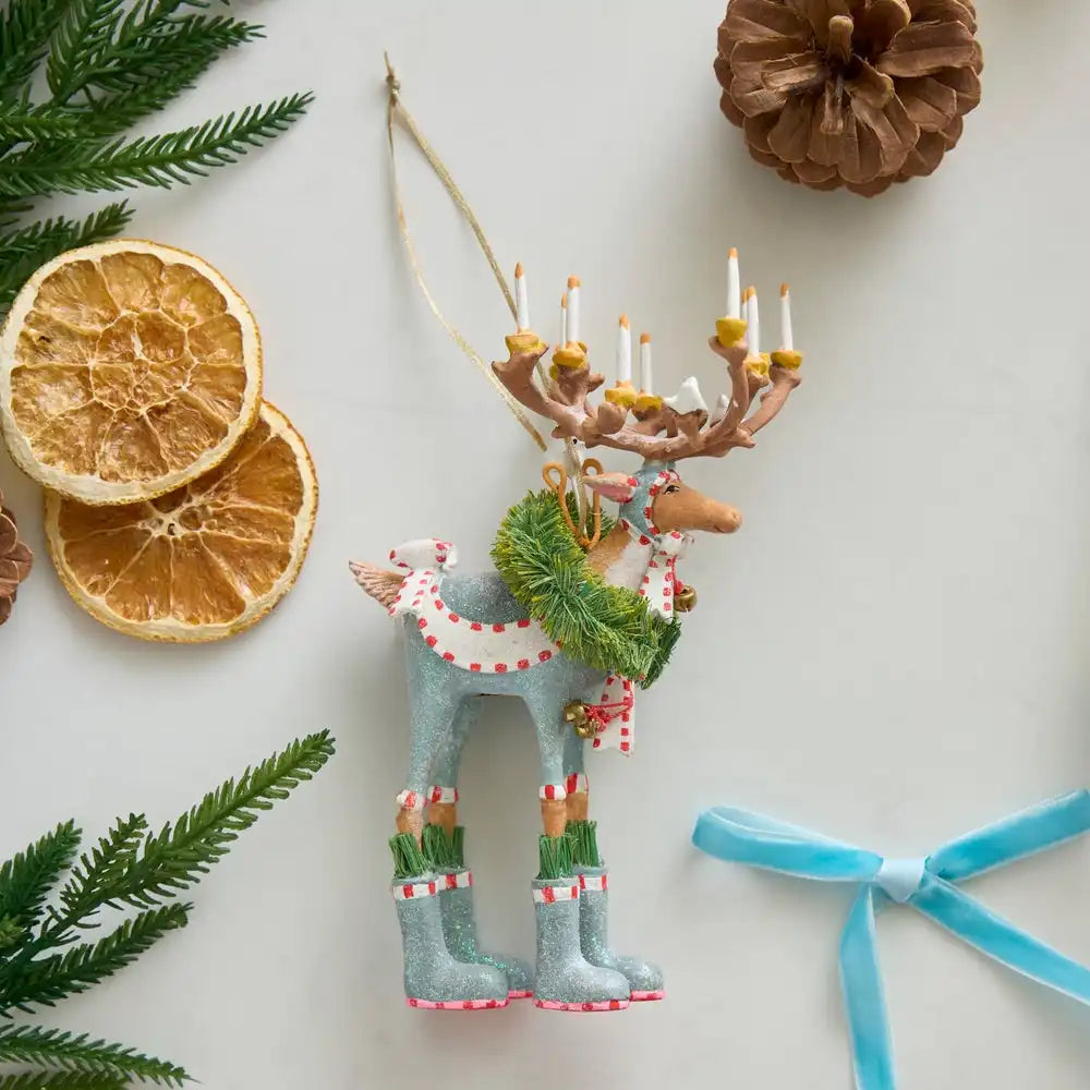 Patience Brewster Dash Away Vixen Reindeer Ornament