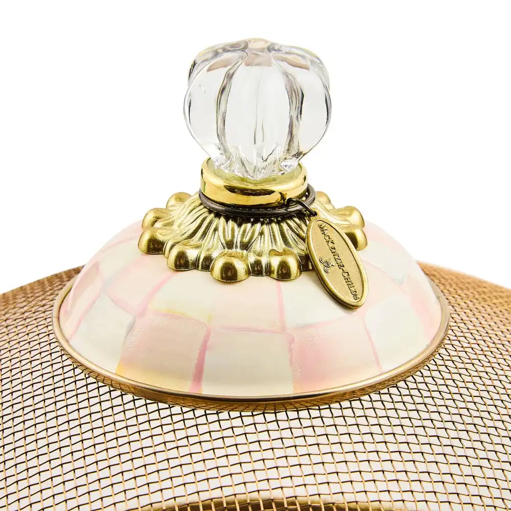 Rosy Check Large Mesh Dome