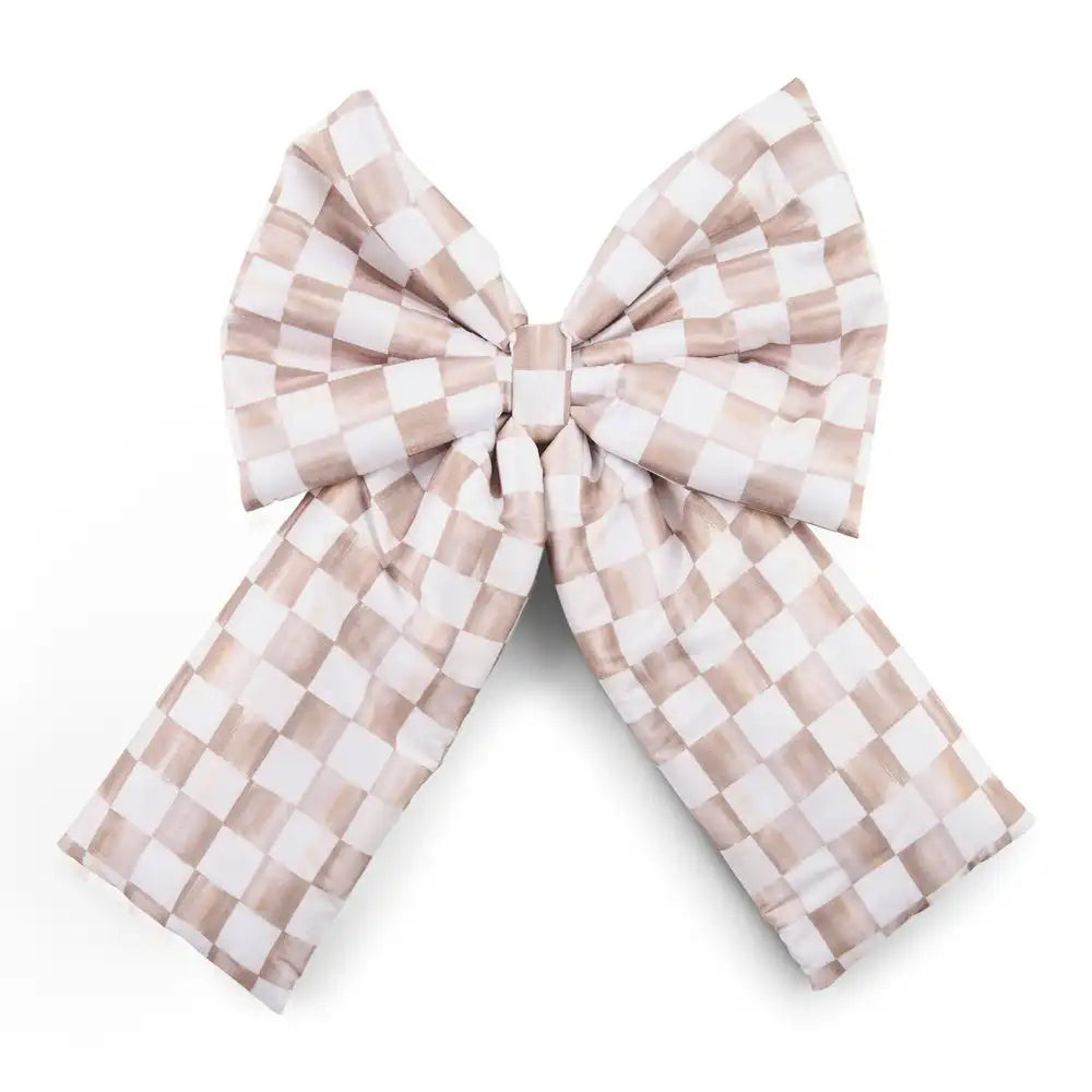 Courtly Check Medium Bow