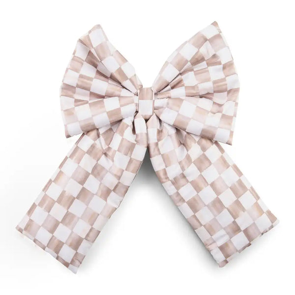 Courtly Check Medium Bow