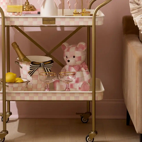 Rosy Bear Cookie Jar