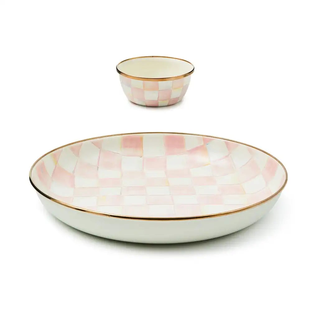 Courtly Check Chip & Dip Set