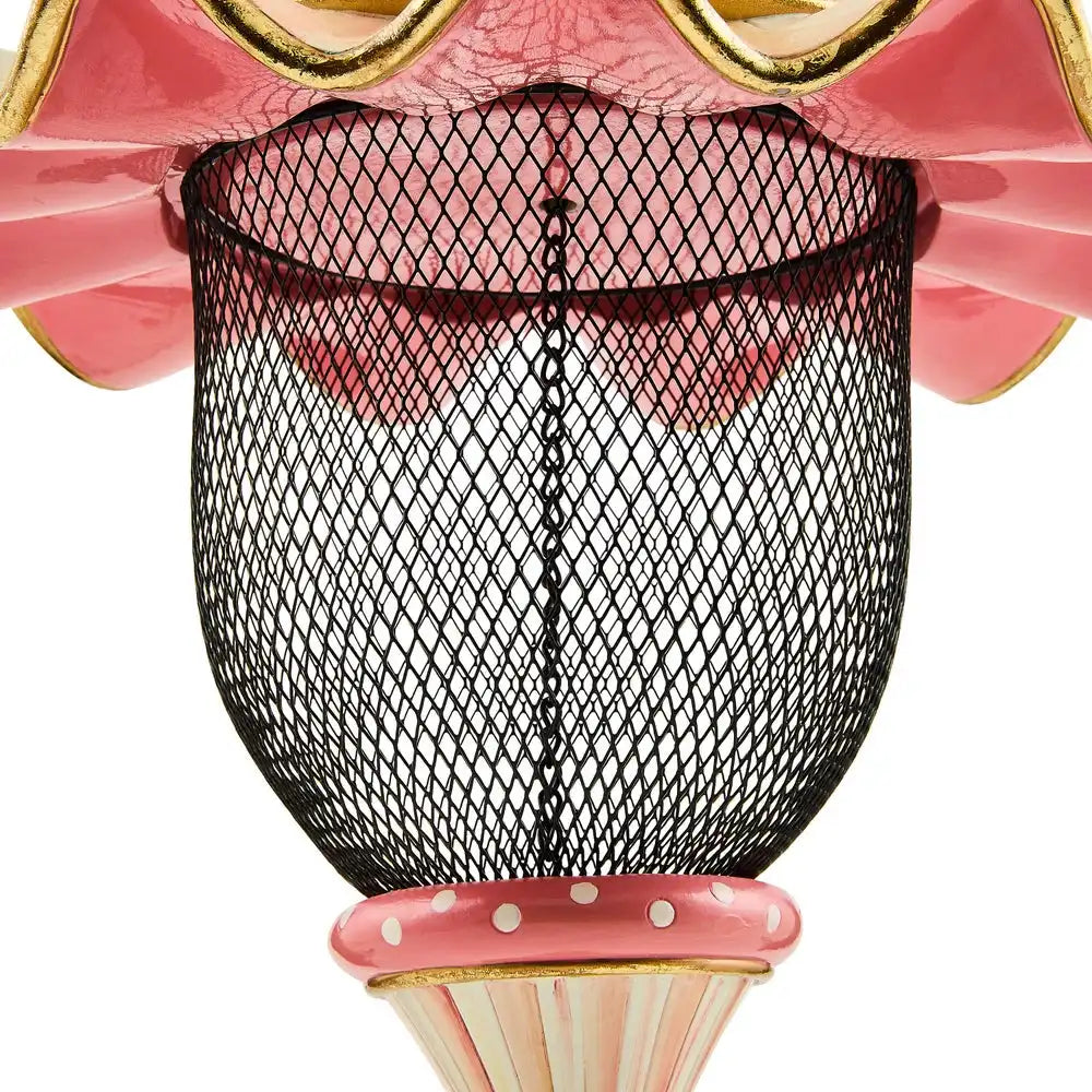 Rosy Check Pendant Bird Feeder