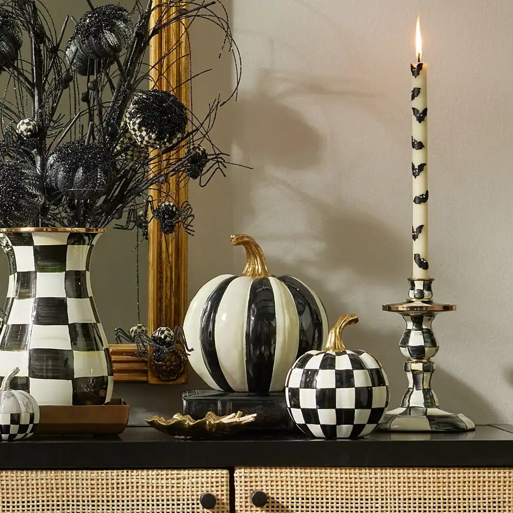 Mocha Stripe Medium Pumpkin
