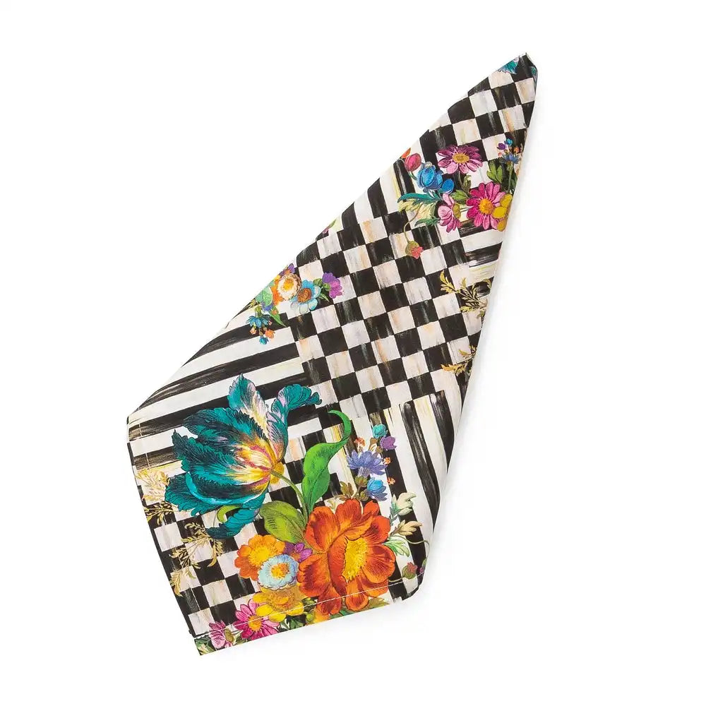Courtly Flower Market Napkin Main image