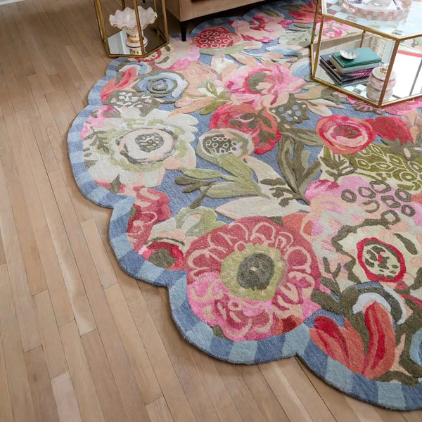 Sea Garden Floral 8' x 10' Rug