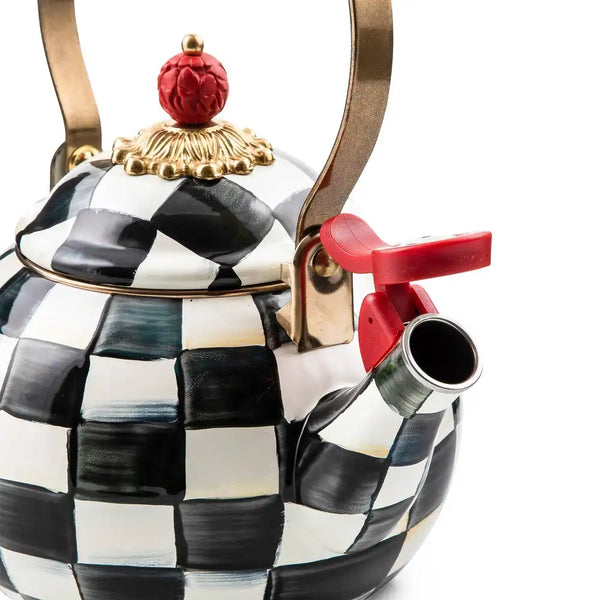 Courtly Check Whistling Tea Kettle