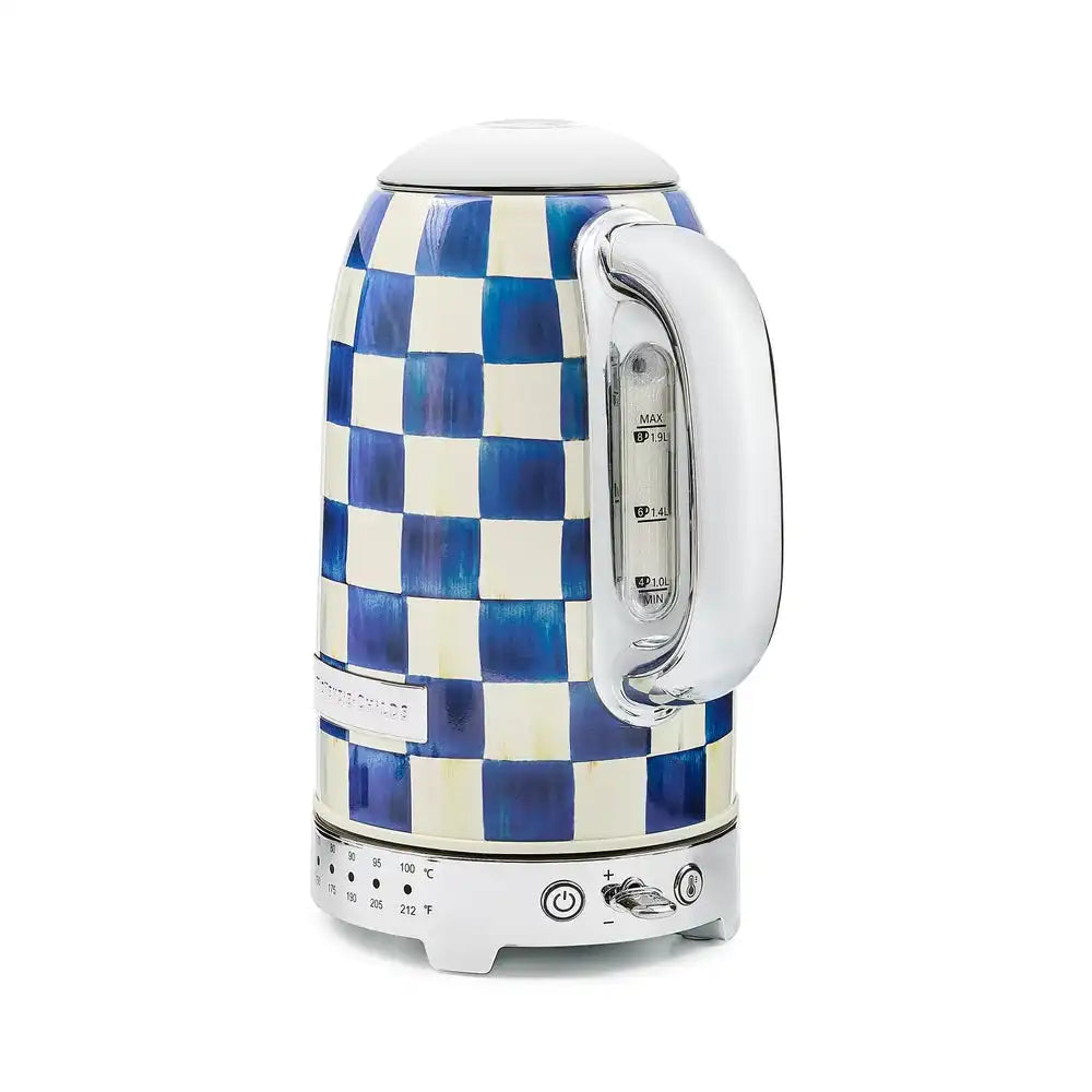 Emerald Check Electric Kettle