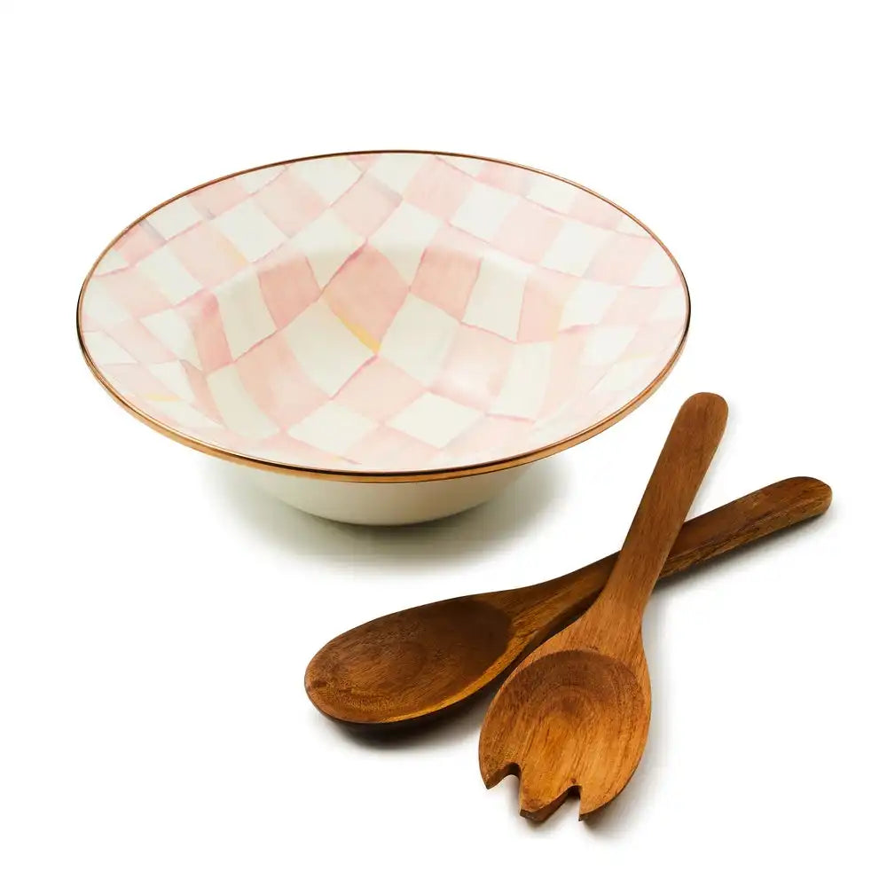 Courtly Check Salad Serving Set