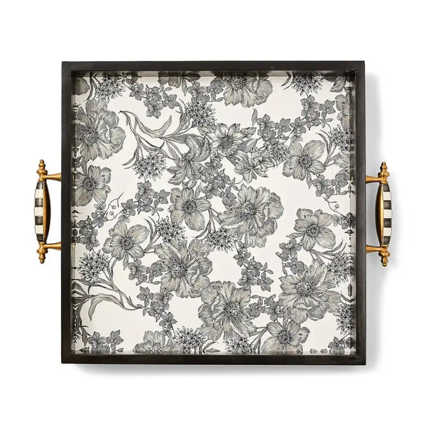 Courtly English Garden Serving Tray