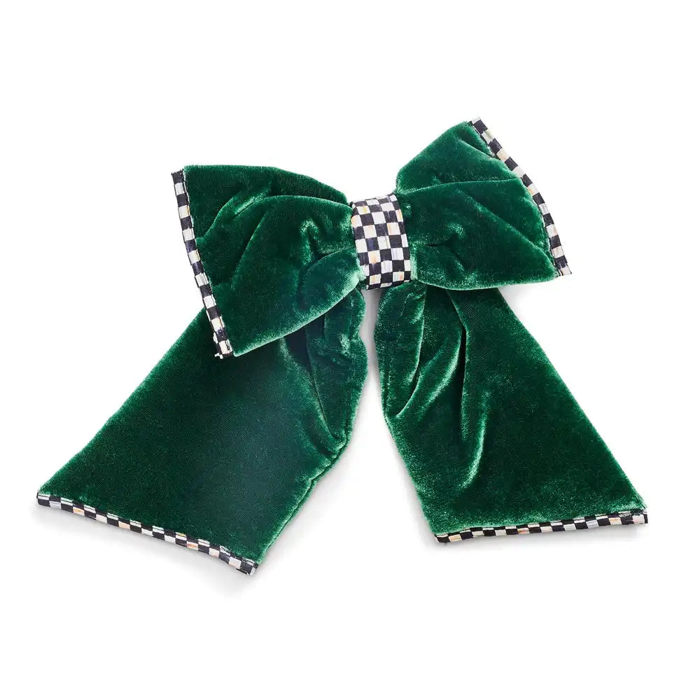 Red Velvet Small Bow