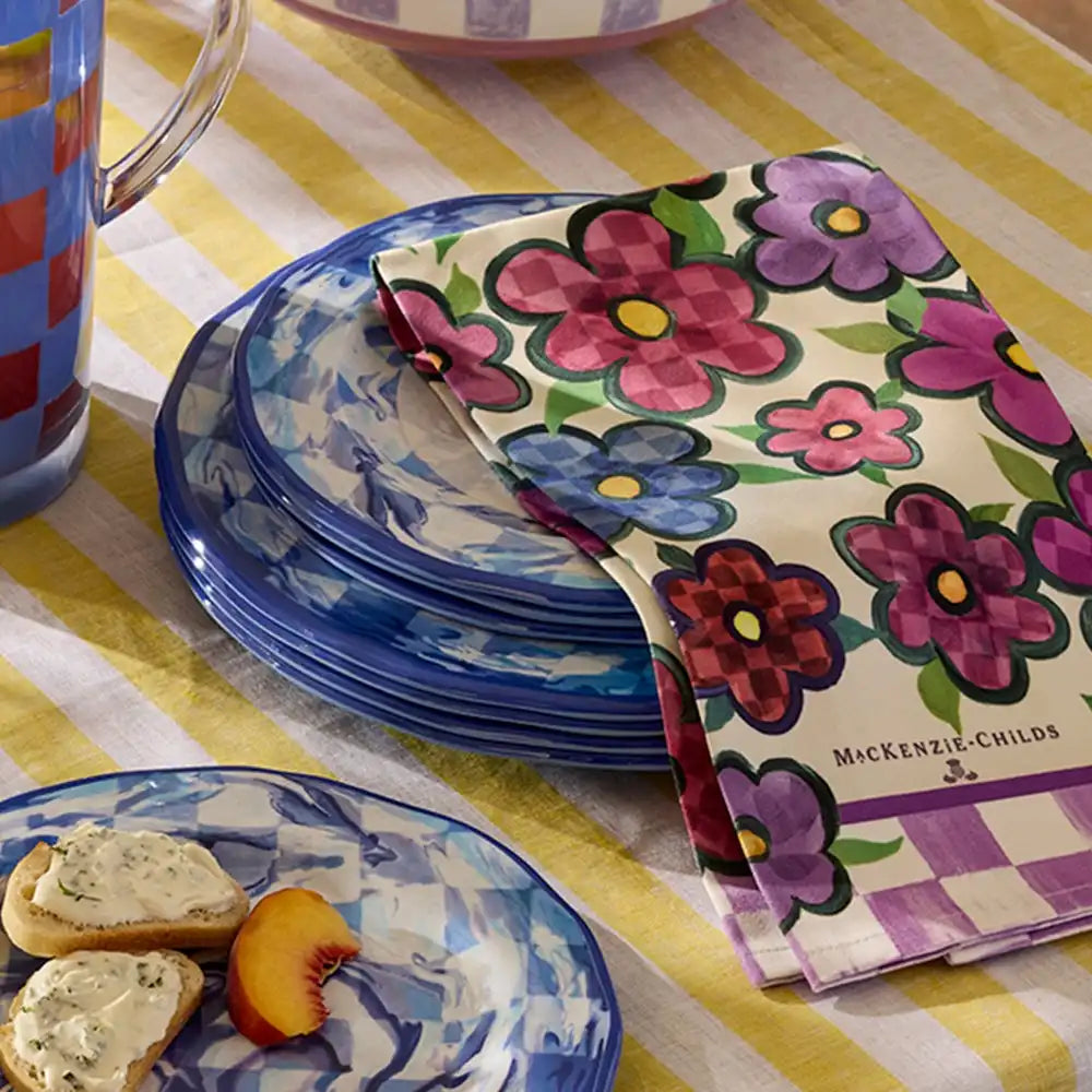 Posy Printed Dish Towel Secondary image