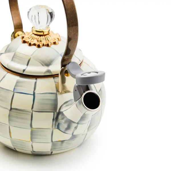 Courtly Check Whistling Tea Kettle