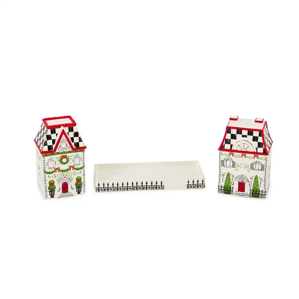 Holly Village Salt & Pepper Set Secondary image