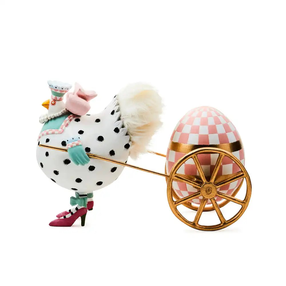 Patience Brewster Speckled Chicken Egg Cart Main image