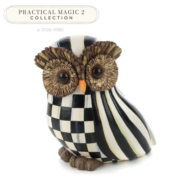Courtly Check Owl