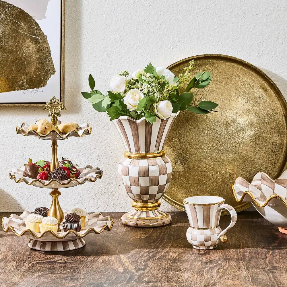 Courtly Check Small Great Vase