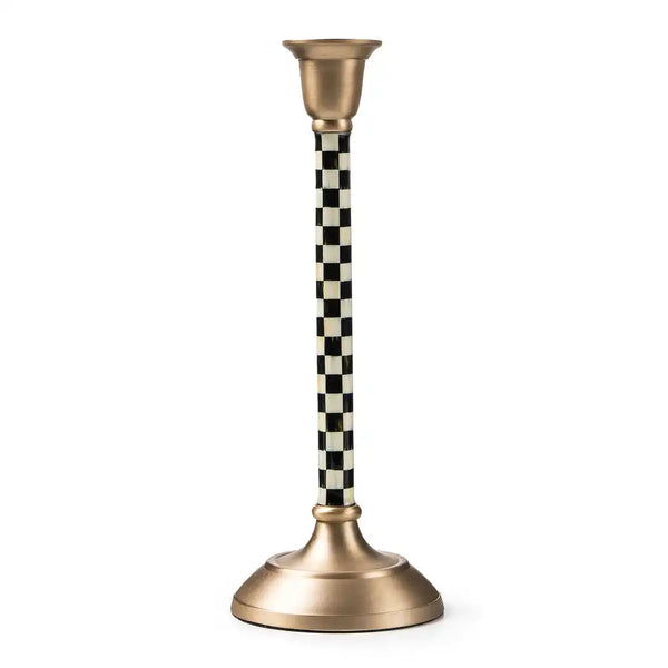 Courtly Check Small Candlestick