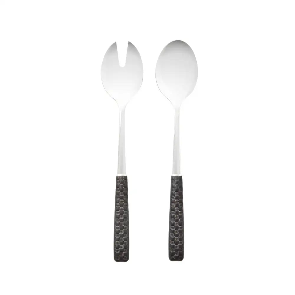Everyday Black Salad Serving Set