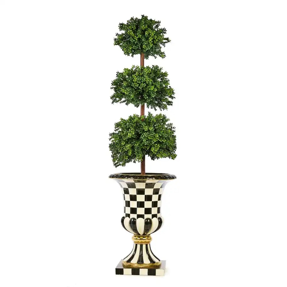 Boxwood Triple Ball Topiary Urn Filler