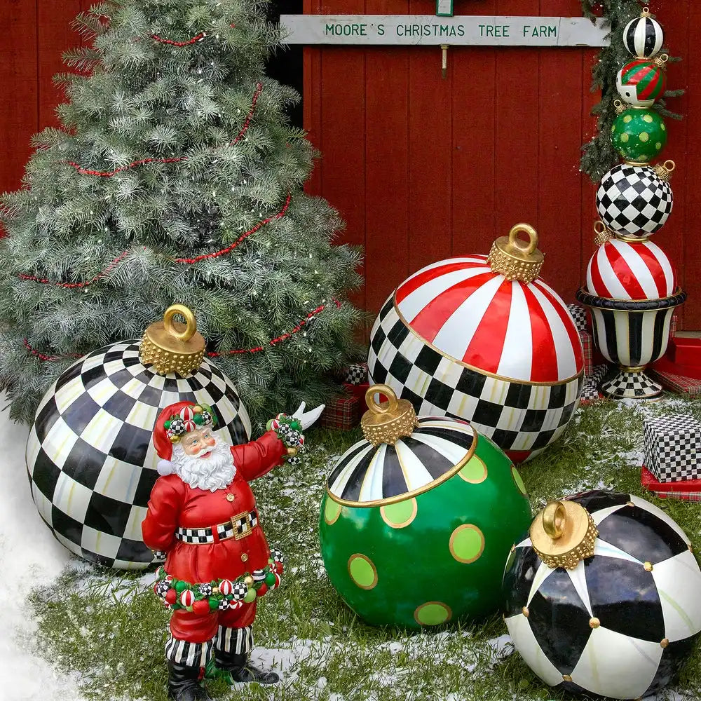 Jolly Dot Outdoor Ornament