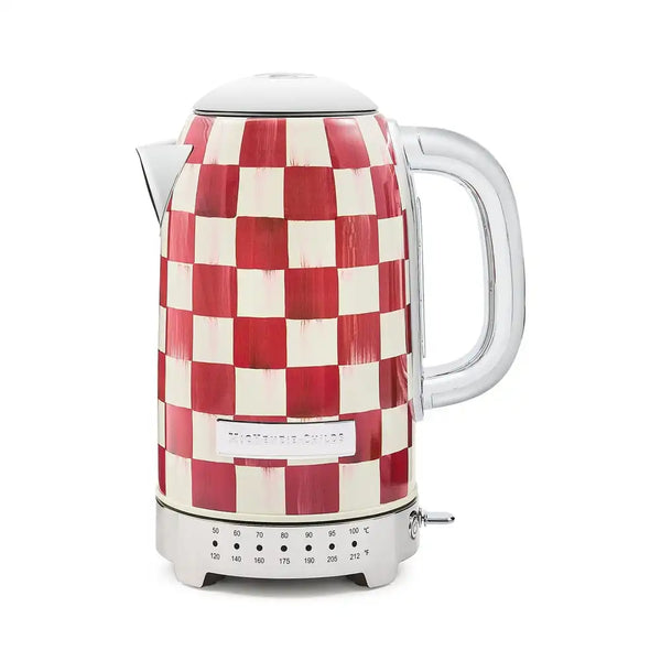 Emerald Check Electric Kettle