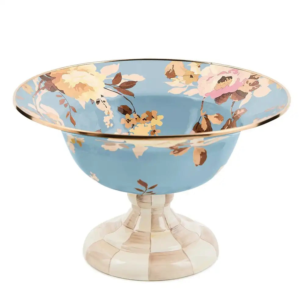White Flower Market Small Compote
