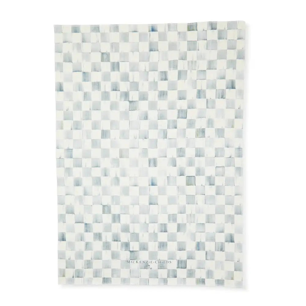 Cherry Check Printed Dish Towel
