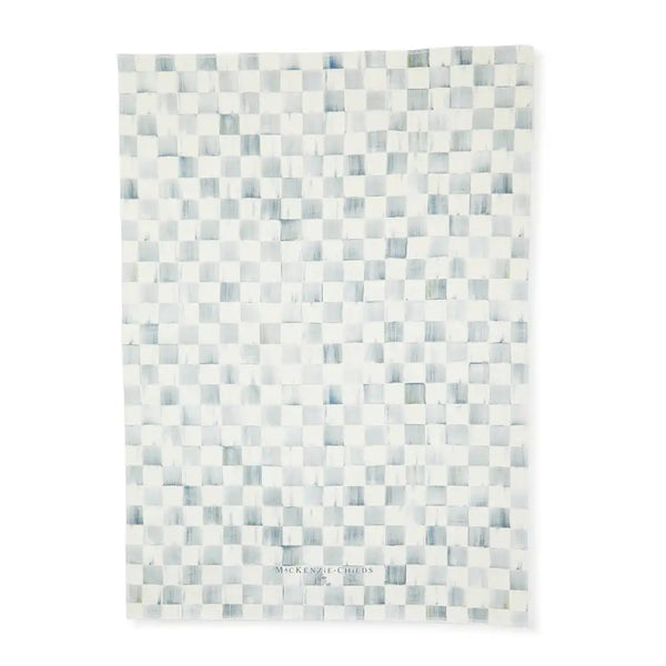 Cherry Check Printed Dish Towel