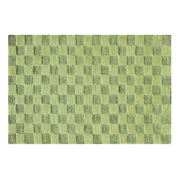 Moss Checkerboard 2'3" x 3'9" Rug