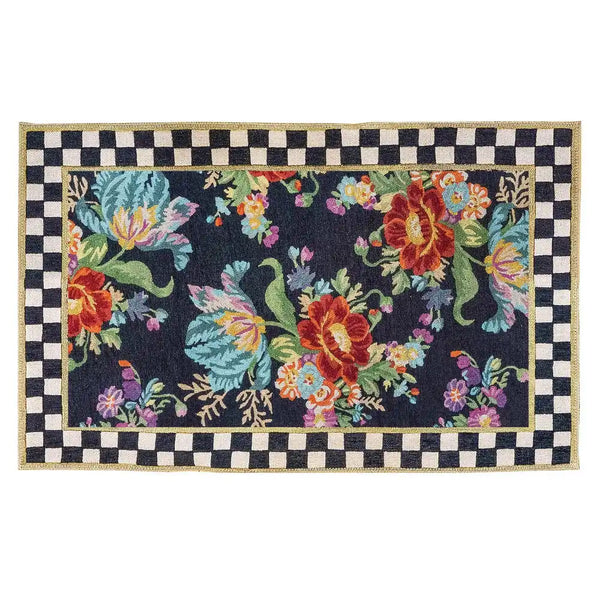 Flower Market 8' x 10' Washable Rug