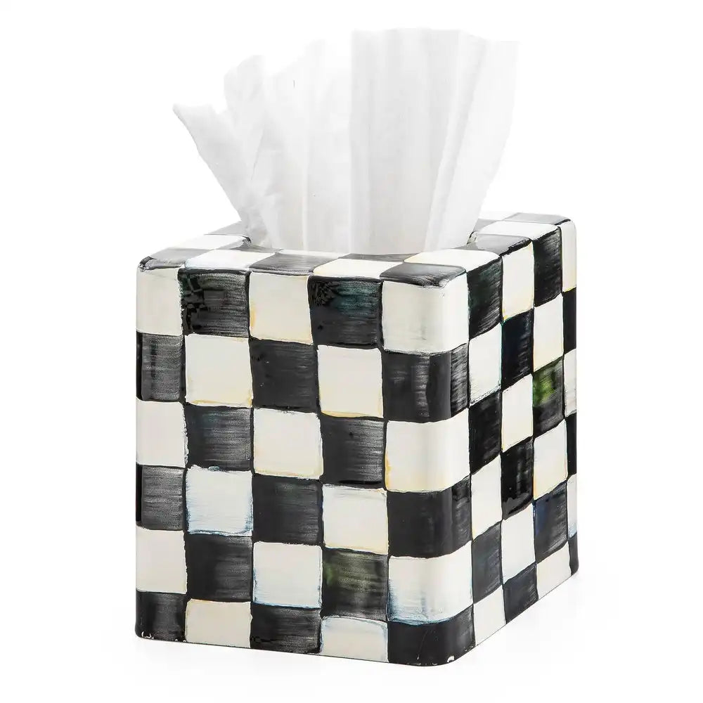 Courtly Check Boutique Tissue Box Cover Main image