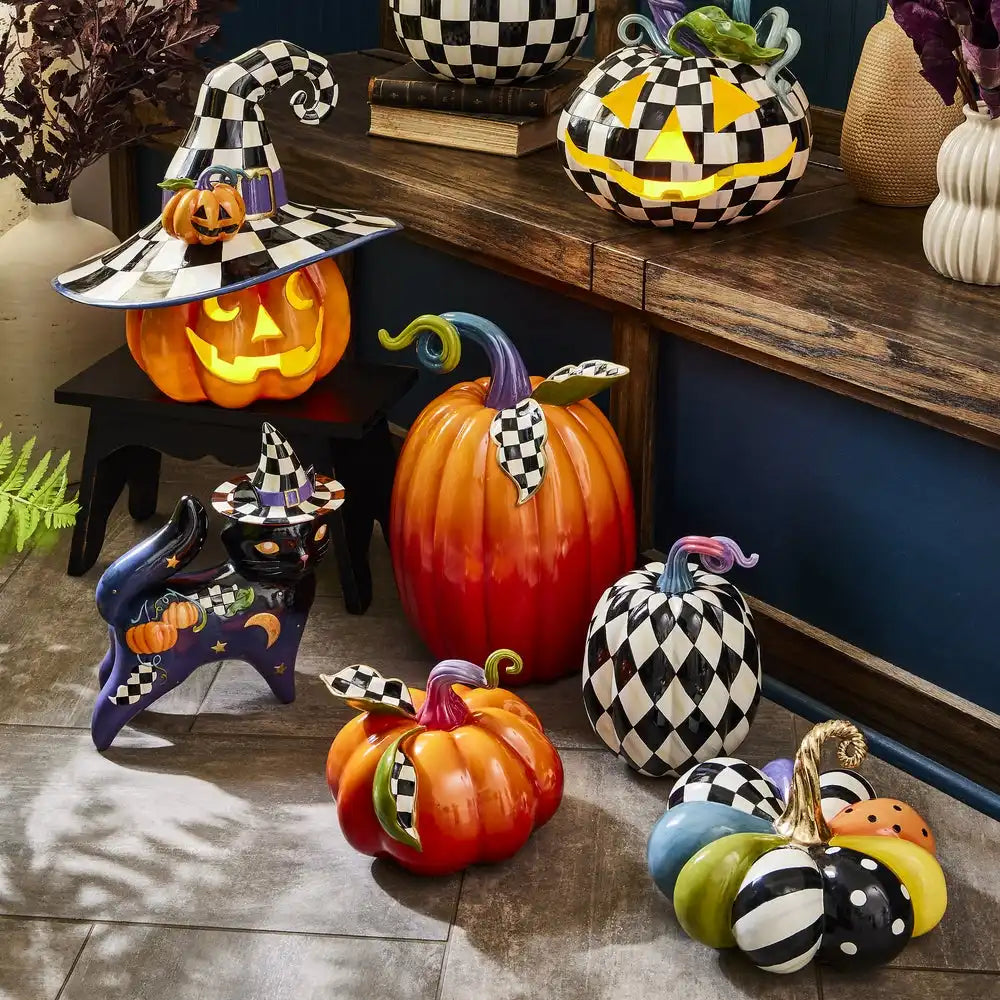 Fortune Teller Ombre Large Pumpkin