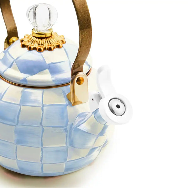 Courtly Check Whistling Tea Kettle